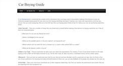 Desktop Screenshot of carbuyingguide.weebly.com