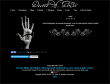 Tablet Screenshot of deseosdelgotico.weebly.com