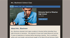 Desktop Screenshot of blackmonscience.weebly.com