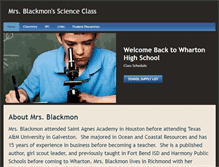 Tablet Screenshot of blackmonscience.weebly.com