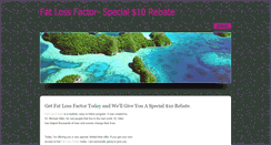 Desktop Screenshot of fat-lossfactor10rebates.weebly.com