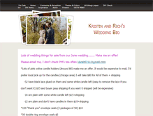 Tablet Screenshot of kandrwedding.weebly.com
