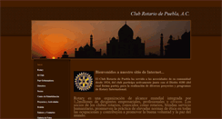 Desktop Screenshot of clubrotariodepuebla.weebly.com