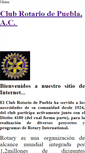 Mobile Screenshot of clubrotariodepuebla.weebly.com