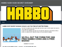 Tablet Screenshot of habbox-mas2011giveaway.weebly.com
