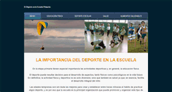 Desktop Screenshot of deporteyocio.weebly.com