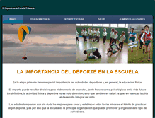 Tablet Screenshot of deporteyocio.weebly.com
