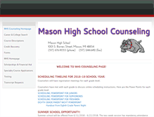 Tablet Screenshot of mhscounseling.weebly.com