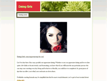Tablet Screenshot of datinggirlstips.weebly.com