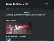 Tablet Screenshot of burtonchristmaslights.weebly.com