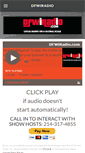 Mobile Screenshot of dfwiradio.weebly.com