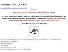 Tablet Screenshot of binocularsnascarnikon.weebly.com