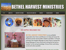 Tablet Screenshot of bethelharvest.weebly.com