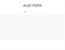 Tablet Screenshot of alex-popa.weebly.com