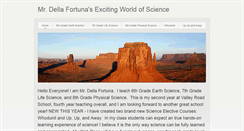 Desktop Screenshot of dftsworldofscience.weebly.com