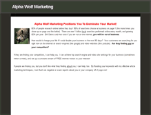 Tablet Screenshot of alphawolfmarketing.weebly.com