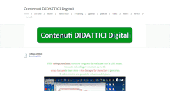 Desktop Screenshot of contenutidigitali.weebly.com