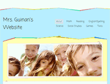 Tablet Screenshot of guinan.weebly.com