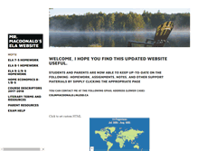 Tablet Screenshot of mrmacdonaldselawebsite.weebly.com