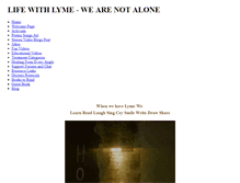 Tablet Screenshot of lymelife.weebly.com