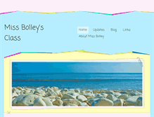 Tablet Screenshot of missbolley.weebly.com