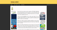 Desktop Screenshot of moneycentral.weebly.com