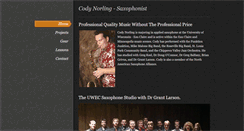 Desktop Screenshot of codynorling-saxophonist.weebly.com