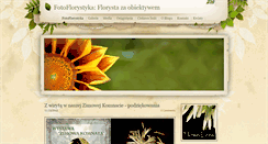 Desktop Screenshot of fotoflorystyka.weebly.com