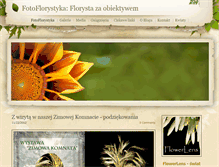 Tablet Screenshot of fotoflorystyka.weebly.com