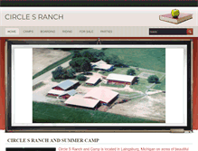Tablet Screenshot of circlesranch.weebly.com