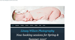 Desktop Screenshot of linseywilsonphotography.weebly.com