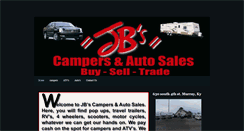 Desktop Screenshot of jbcampersales.weebly.com