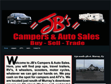 Tablet Screenshot of jbcampersales.weebly.com