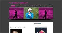 Desktop Screenshot of kimberleycrooksgolf.weebly.com