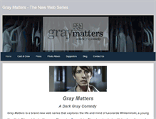 Tablet Screenshot of graymattersseries.weebly.com