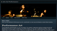 Desktop Screenshot of aartedaperformance.weebly.com