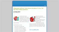 Desktop Screenshot of lovemylotto.weebly.com