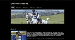 Desktop Screenshot of lyntonhorsetrials.weebly.com