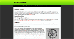 Desktop Screenshot of mockingjayworld.weebly.com