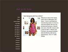 Tablet Screenshot of mahoganyhairsalon.weebly.com