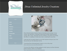 Tablet Screenshot of divasunlimitedjewelry.weebly.com