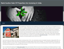 Tablet Screenshot of bankauctionproperty.weebly.com