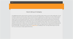 Desktop Screenshot of companysetupuk.weebly.com