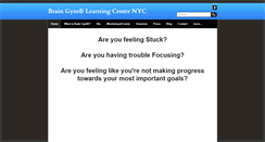 Desktop Screenshot of braingymlearningcenternyc.weebly.com