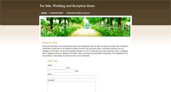 Desktop Screenshot of forsale-wedding-items.weebly.com