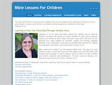 Tablet Screenshot of biblelessons.weebly.com