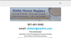 Desktop Screenshot of deltahomerepairs.weebly.com