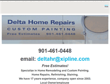 Tablet Screenshot of deltahomerepairs.weebly.com