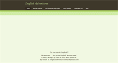 Desktop Screenshot of englishadventures.weebly.com