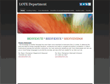 Tablet Screenshot of lotedepartment.weebly.com